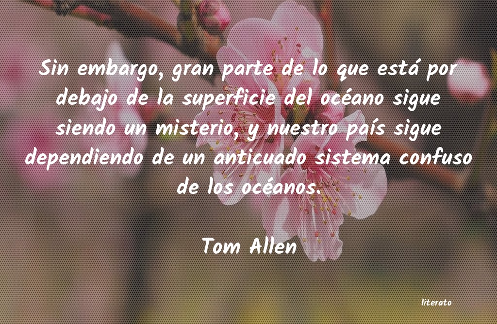Frases de Tom Allen