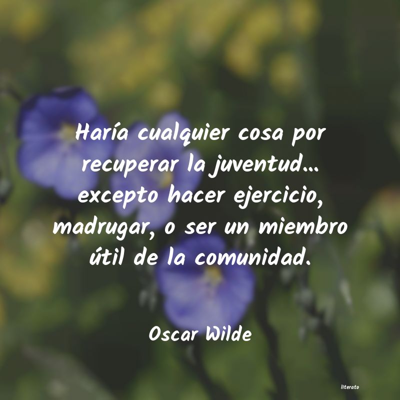 frases de Oscar Wilde