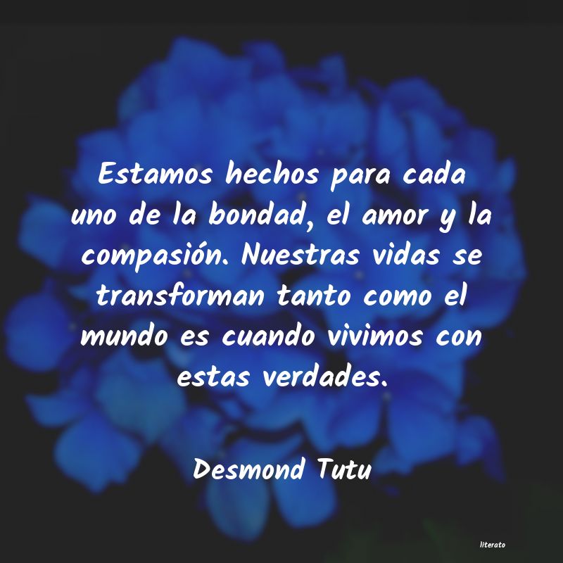 Frases de Desmond Tutu