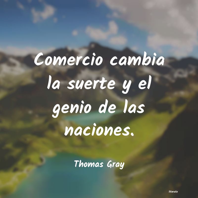 Frases de Thomas Gray