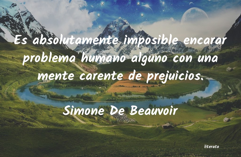 Frases de Simone De Beauvoir