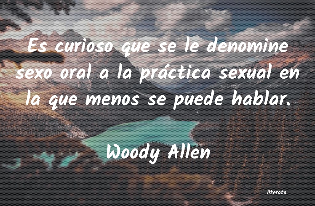 Frases de Woody Allen