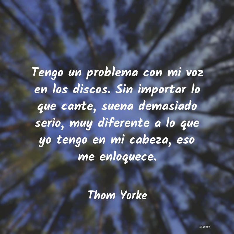 frases de Thom Yorke
