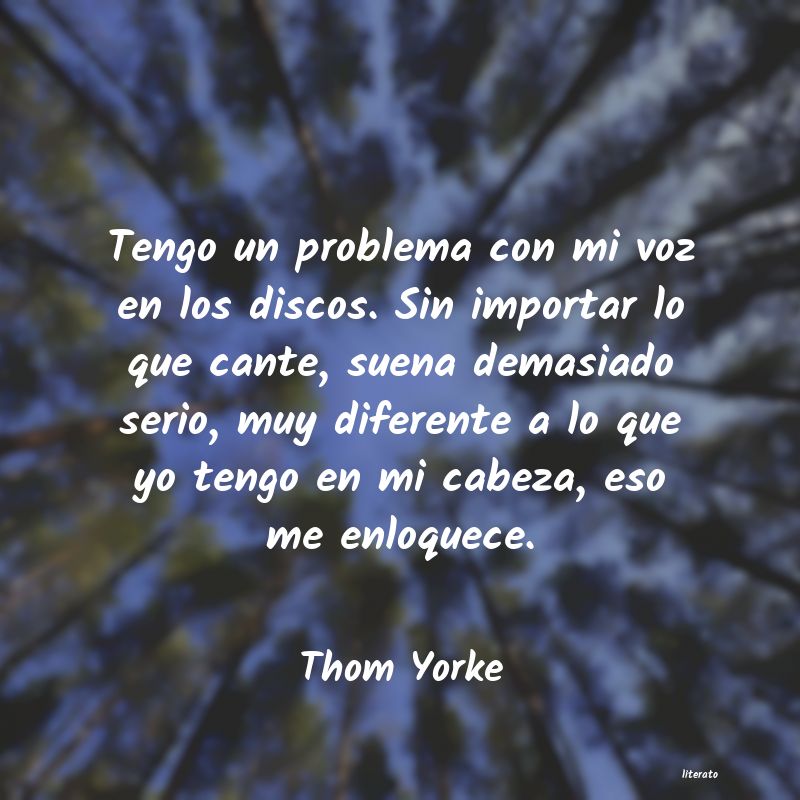 Frases de Thom Yorke