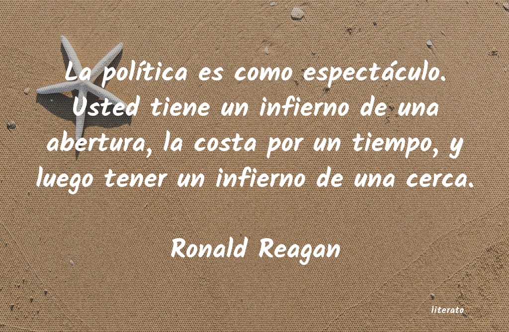 frases de Ronald Reagan