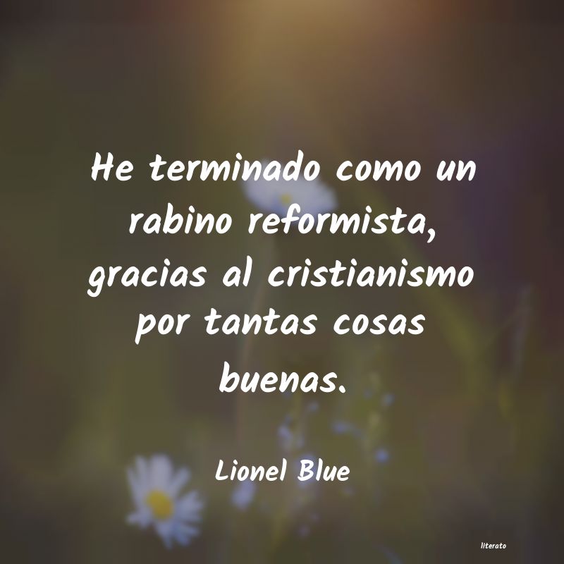 Frases de Lionel Blue