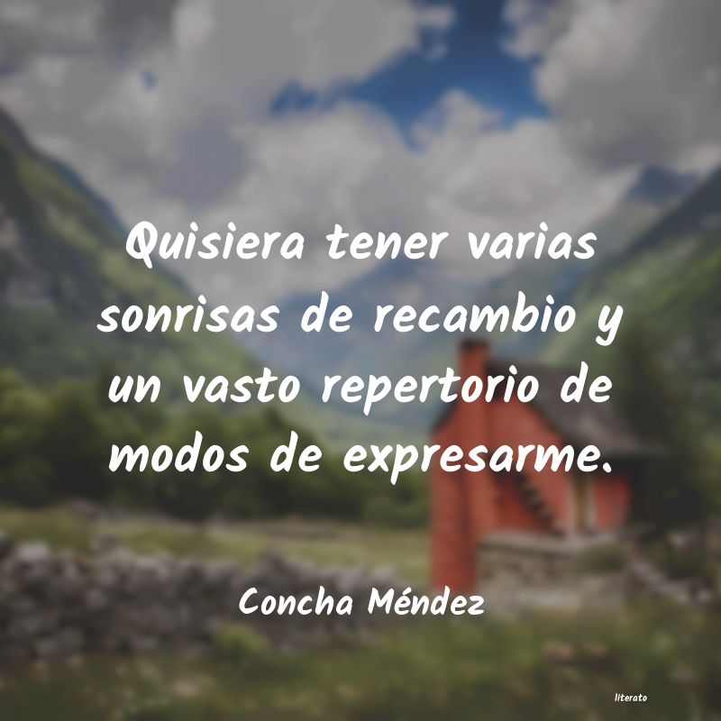 Frases de Concha Méndez