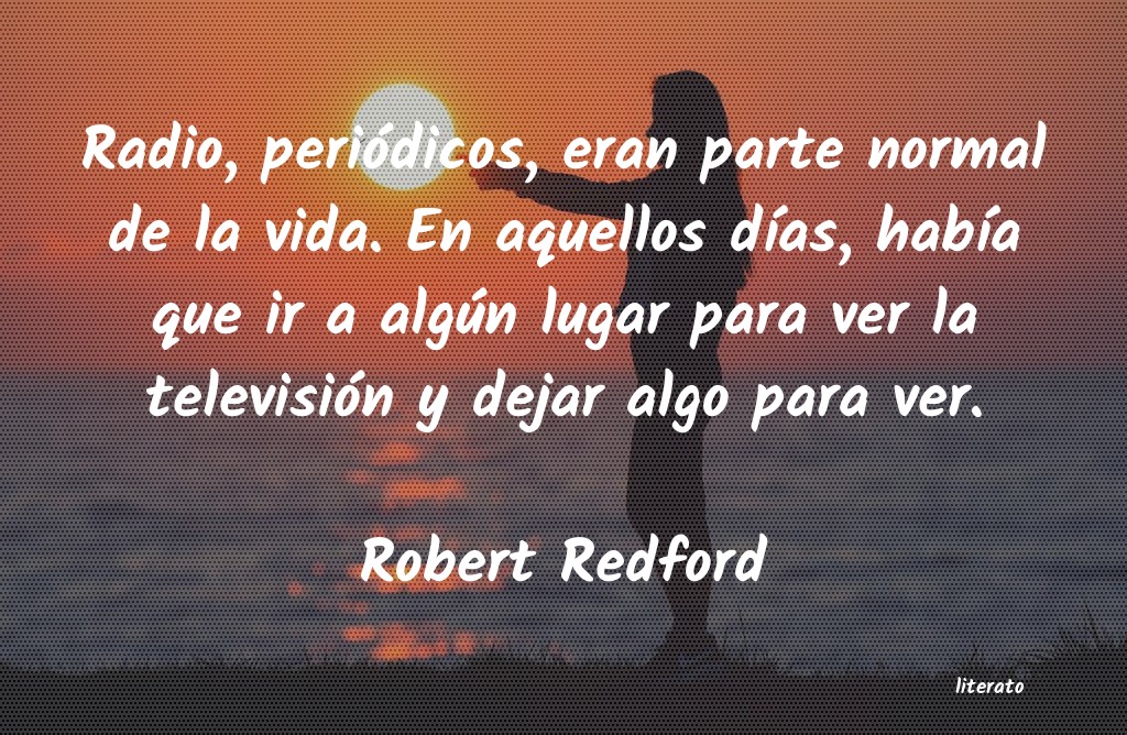 frases de Robert Redford