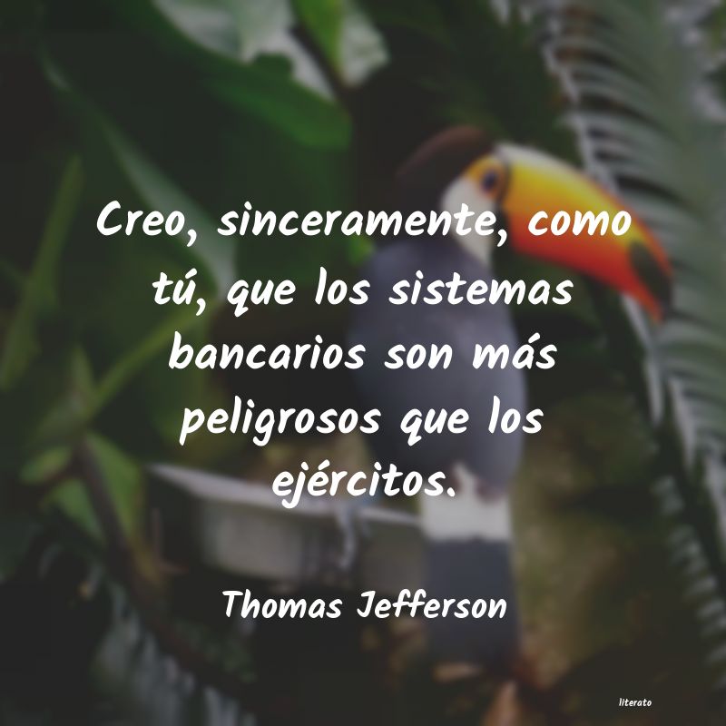 Frases de Thomas Jefferson