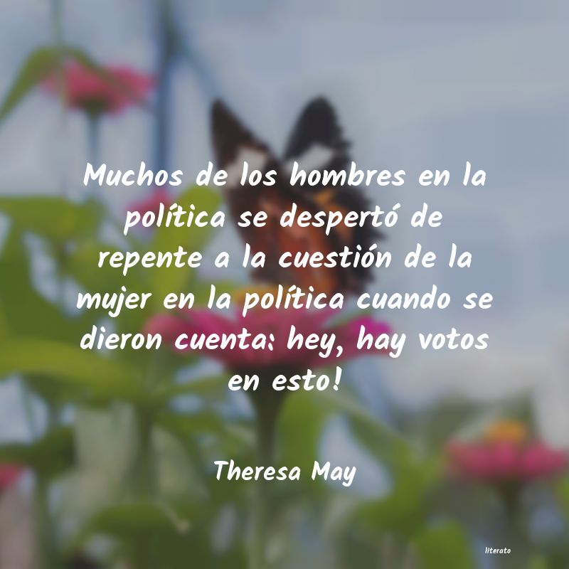 Frases de Theresa May