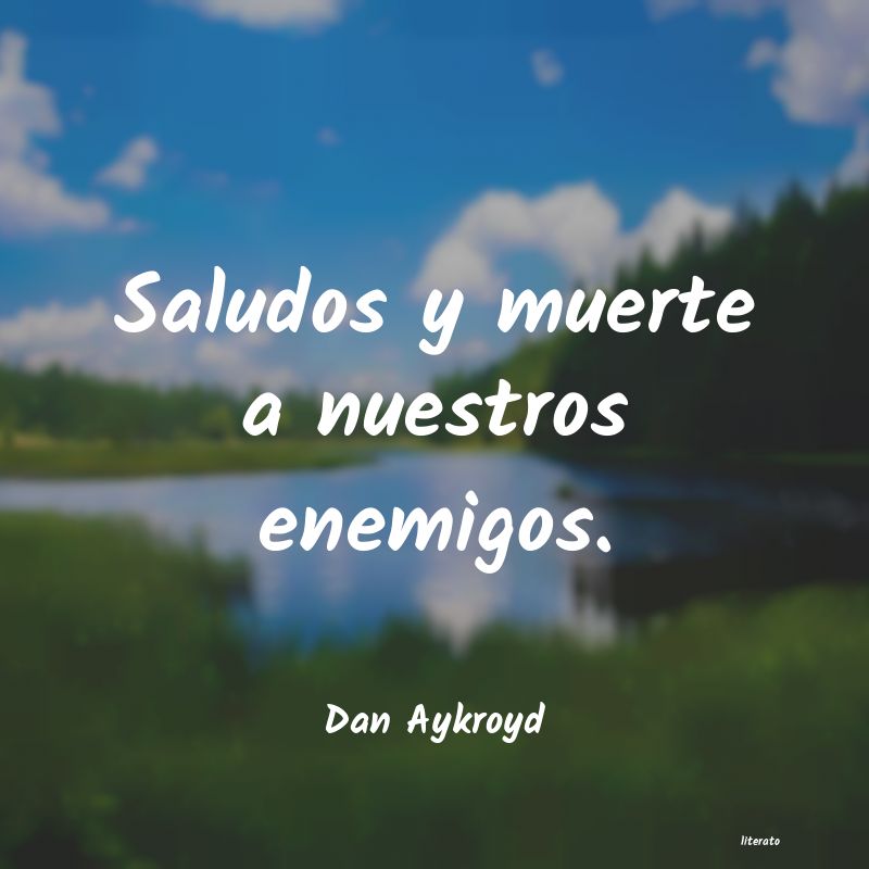 Frases de Dan Aykroyd