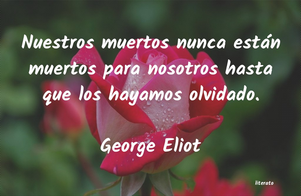 dedicatoria para muertos