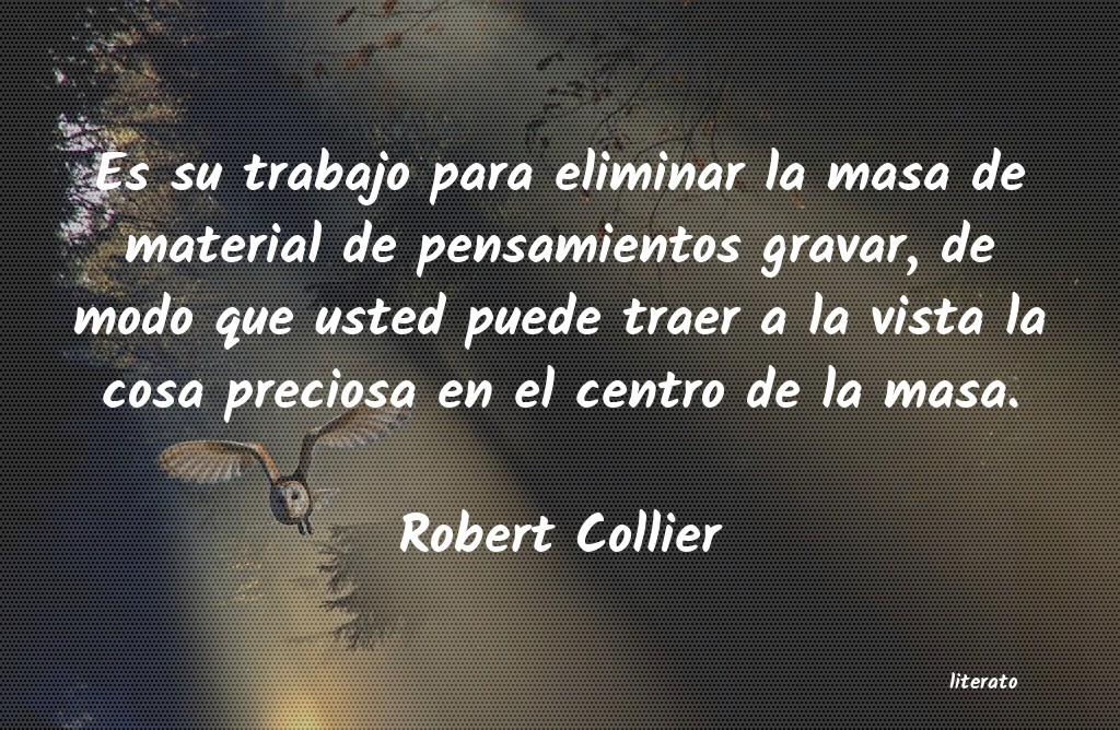 Frases de Robert Collier