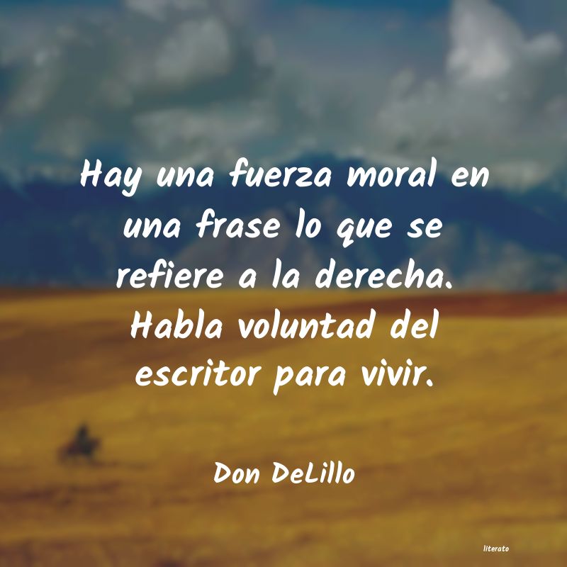 frases de Don DeLillo
