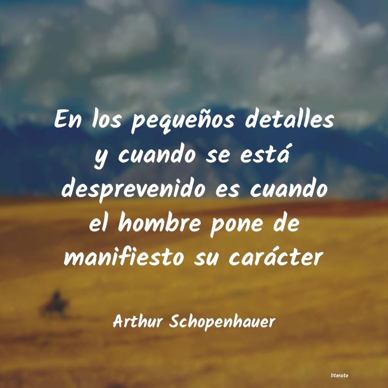 Frases de Arthur Schopenhauer