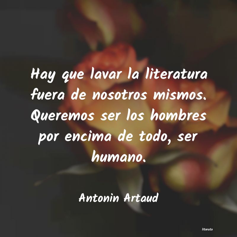 frases de Antonin Artaud