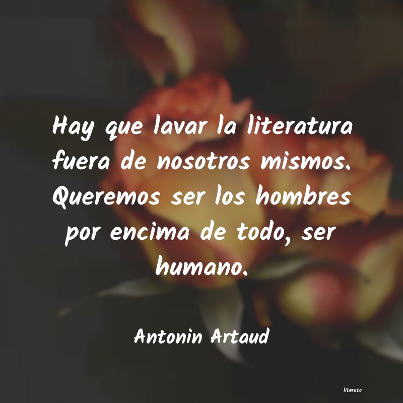 Frases de Antonin Artaud