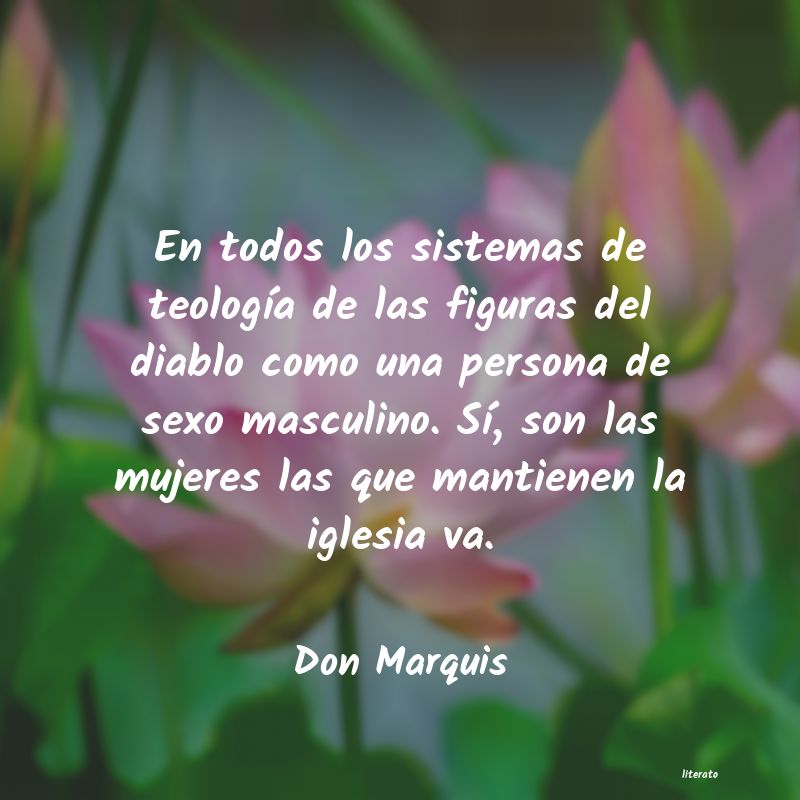 Frases de Don Marquis