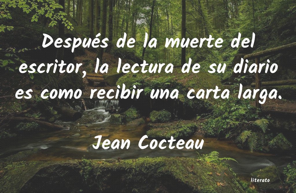 frases de Jean Cocteau