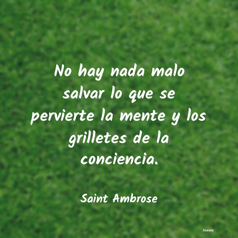 frases de Saint Ambrose