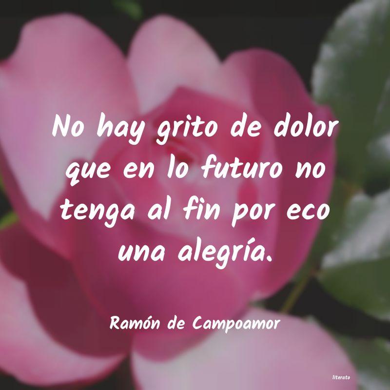 frases de Ramón de Campoamor
