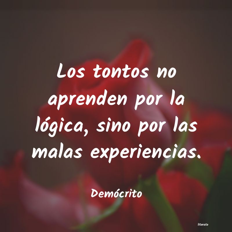 frases de Demócrito