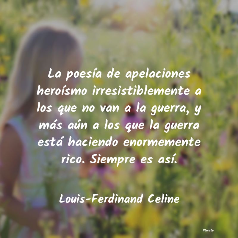 frases de Louis-Ferdinand Celine