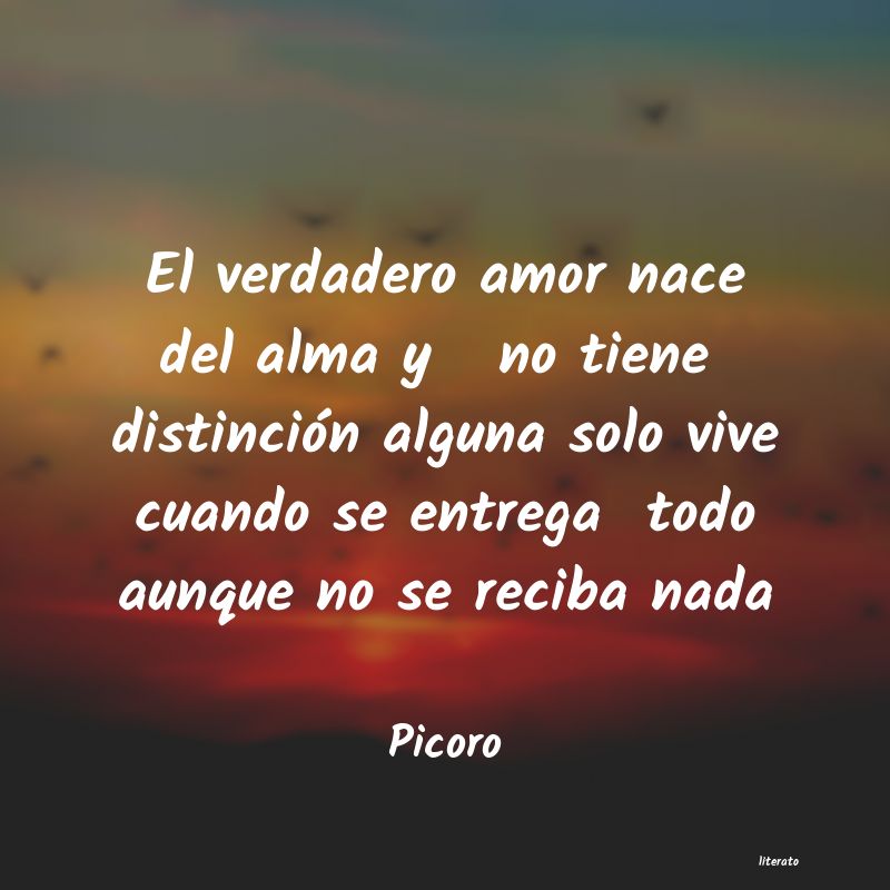 frases de Picoro
