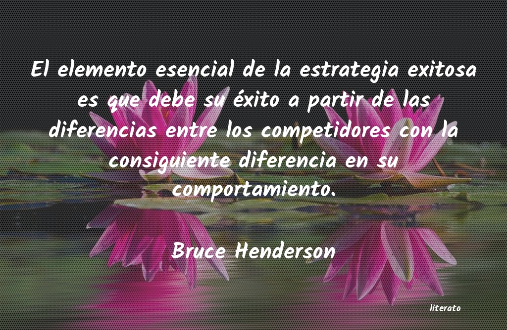 frases de Bruce Henderson