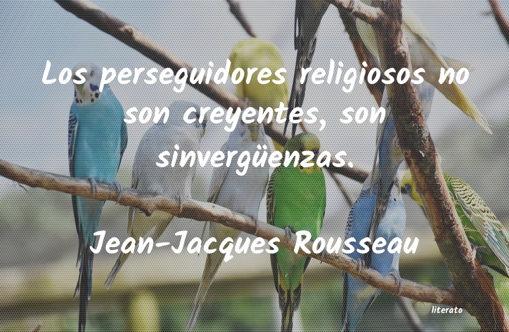frases de Jean-Jacques Rousseau