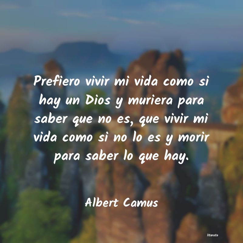 Frases de Albert Camus