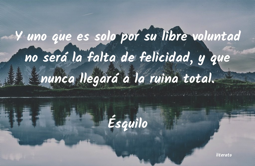 Frases de Ésquilo