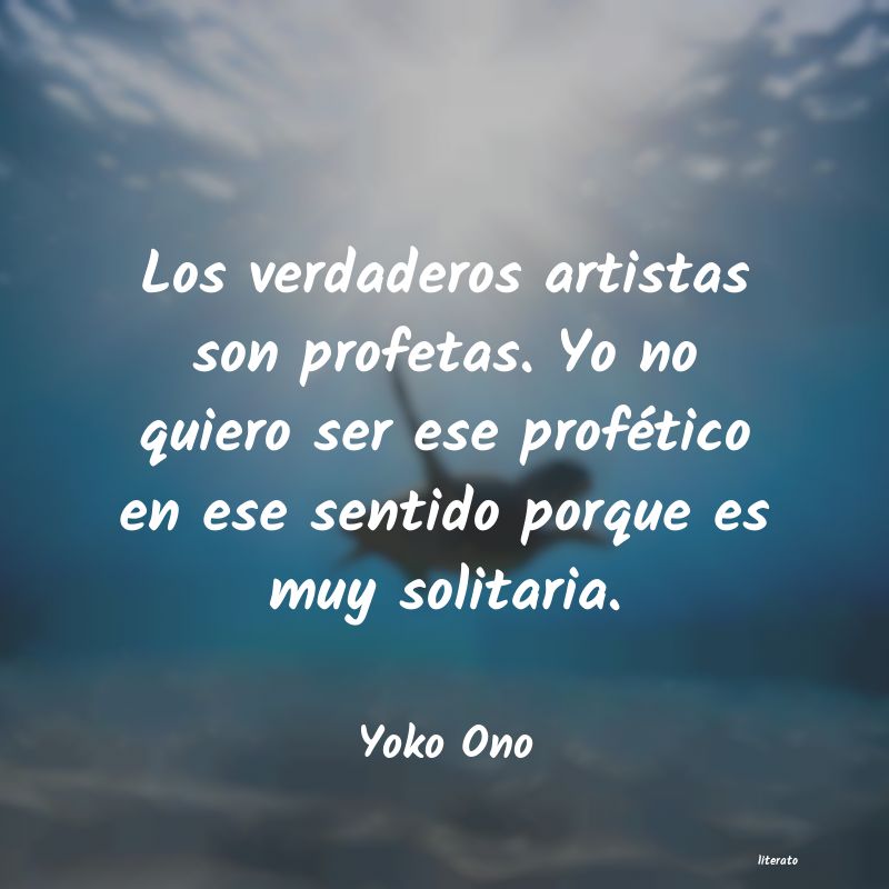 frases de Yoko Ono