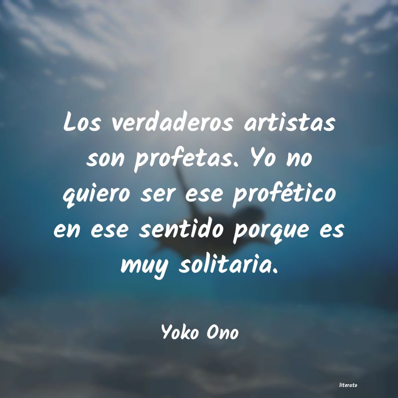 Frases de Yoko Ono