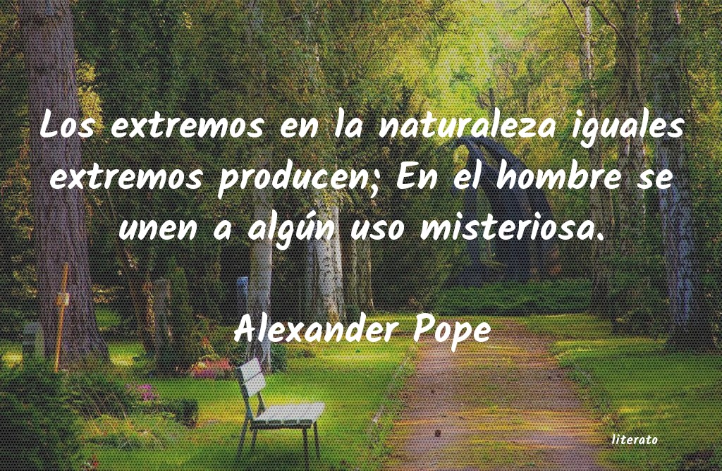 Frases de Alexander Pope