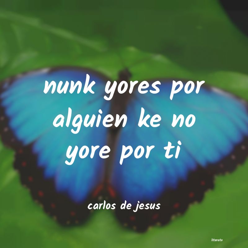frases de carlos de jesus