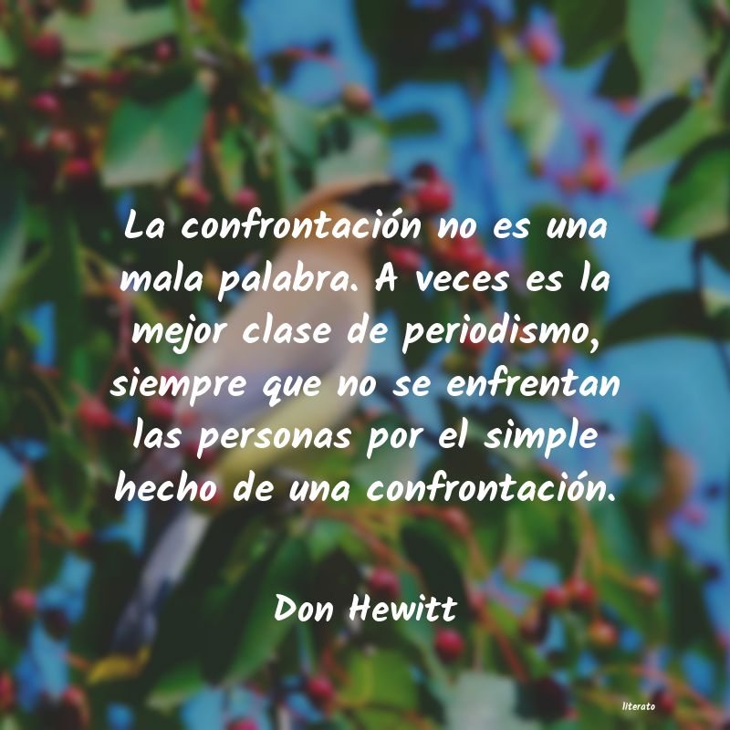 Frases de Don Hewitt