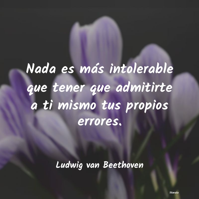 frases de Ludwig van Beethoven