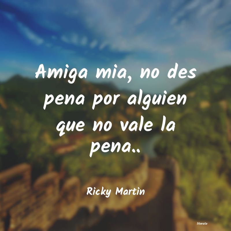 Frases de Ricky Martin