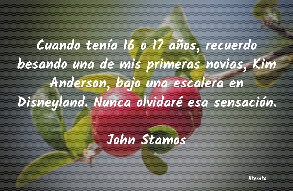 Frases de John Stamos