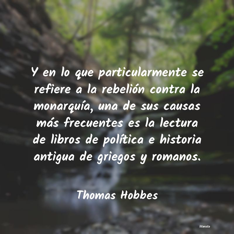 Frases de Thomas Hobbes