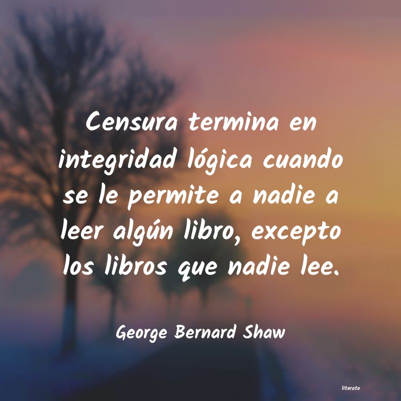 frases de George Bernard Shaw