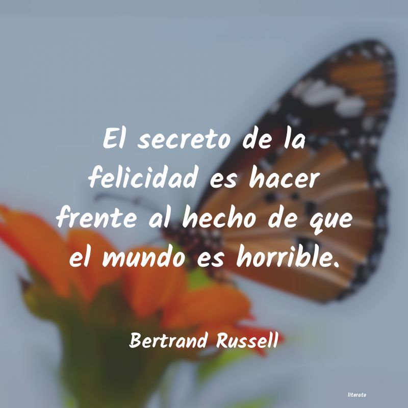 frases de Bertrand Russell