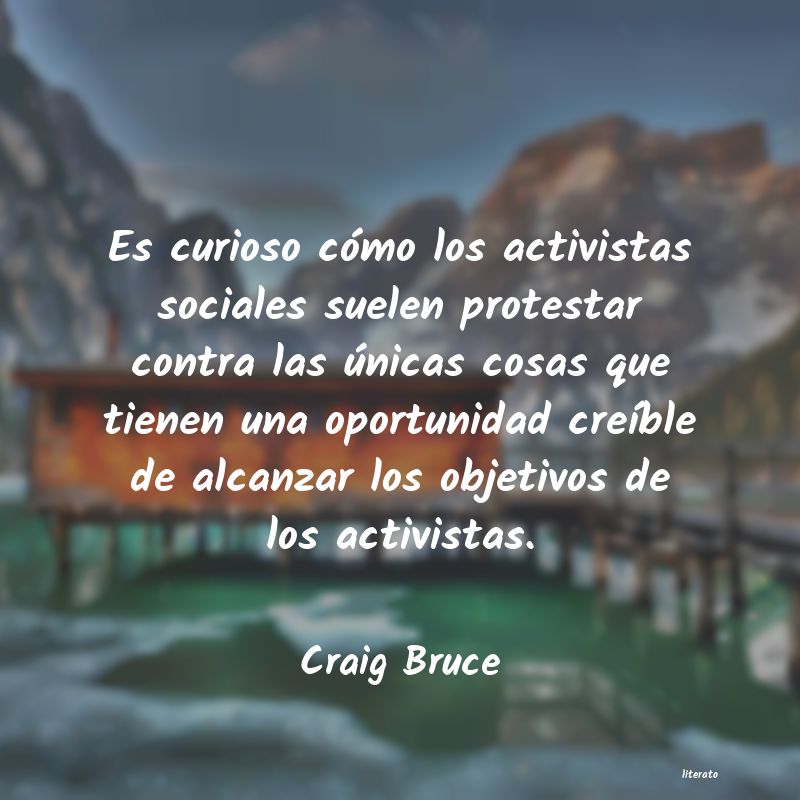 frases de Craig Bruce