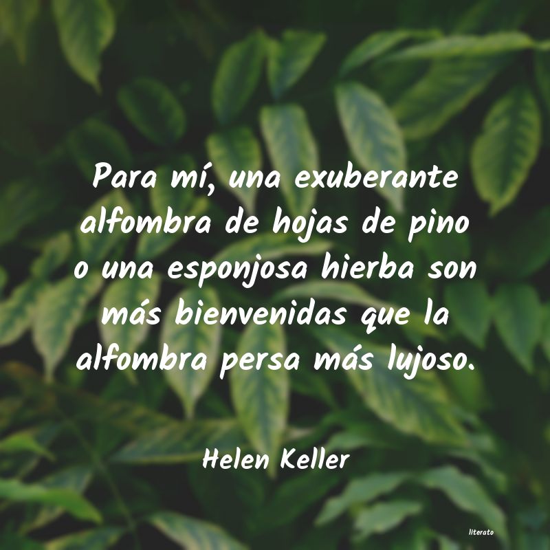 frases de Helen Keller