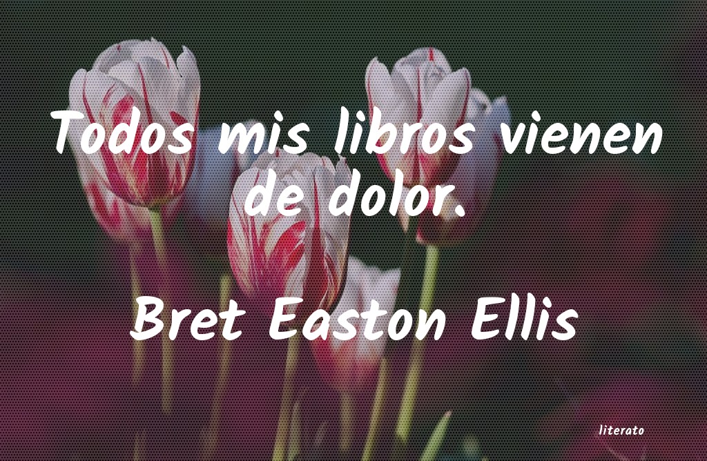 frases de Bret Easton Ellis