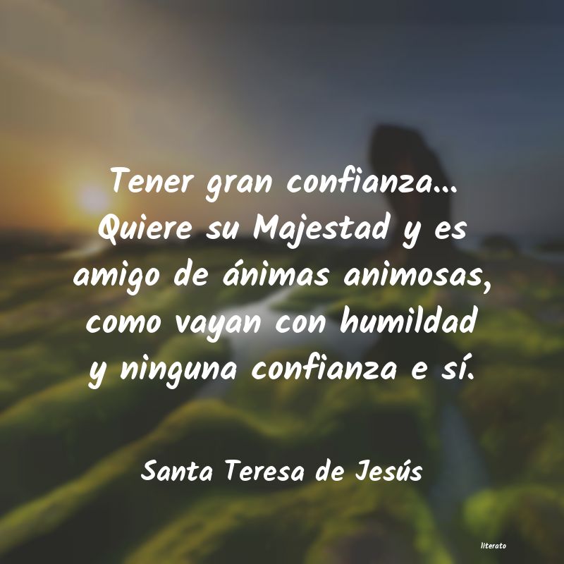 frases de Santa Teresa de Jesús