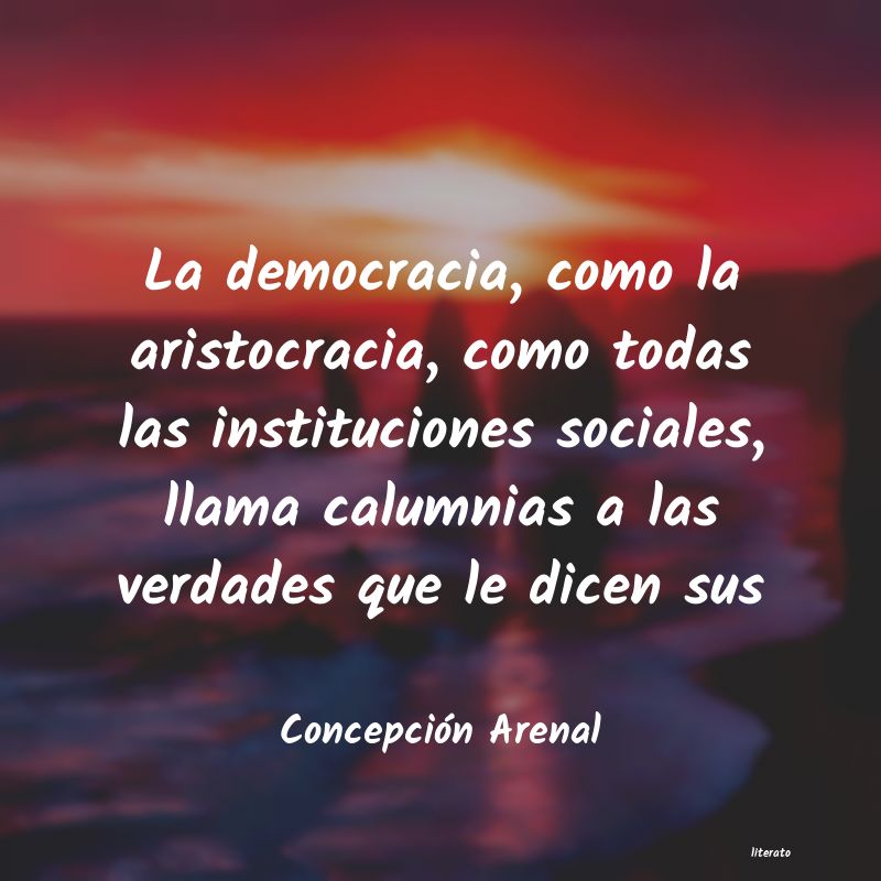 Frases de Concepción Arenal