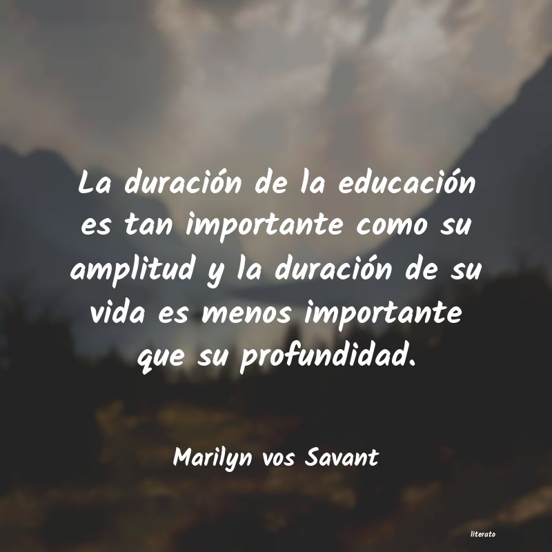 Frases de Marilyn vos Savant