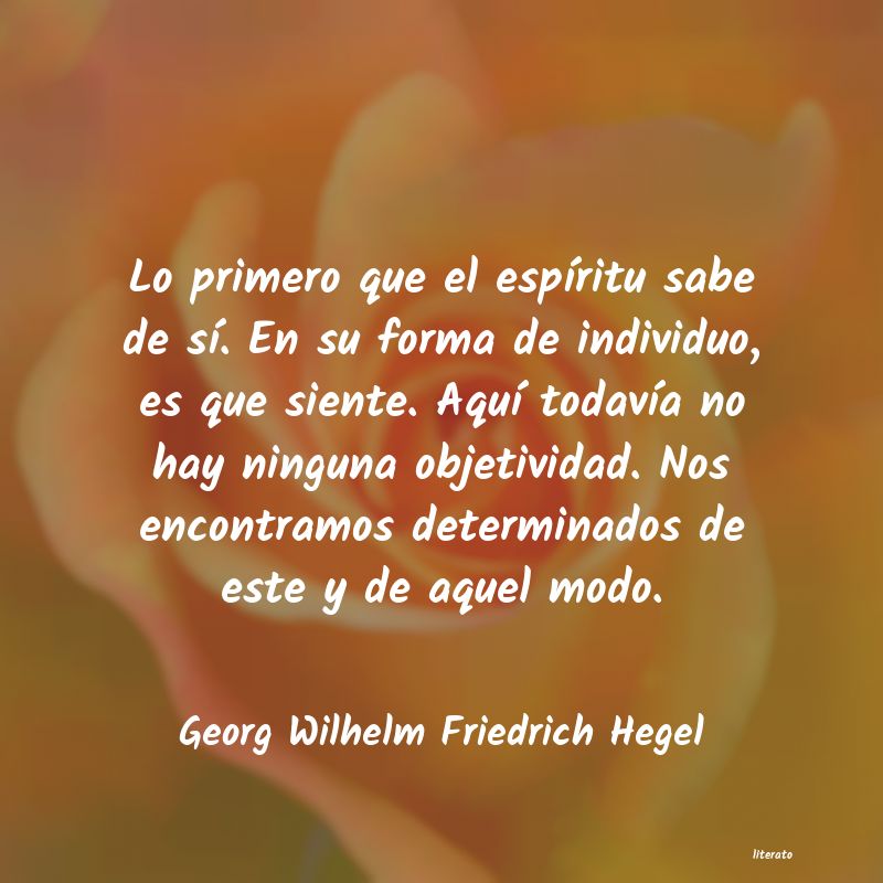 Frases de Georg Wilhelm Friedrich Hegel